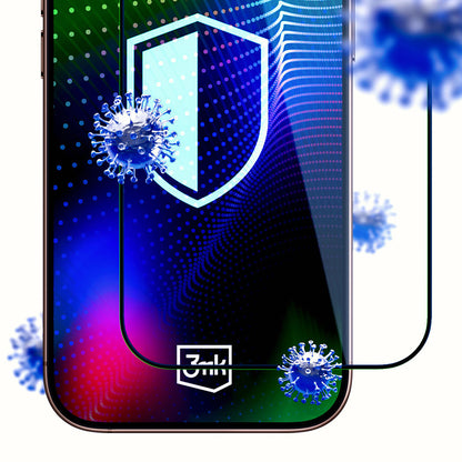 3MK Hardy Ultra suojakalvo Apple iPhone 17 Pro:lle, karkaistu lasi, täysliima, musta