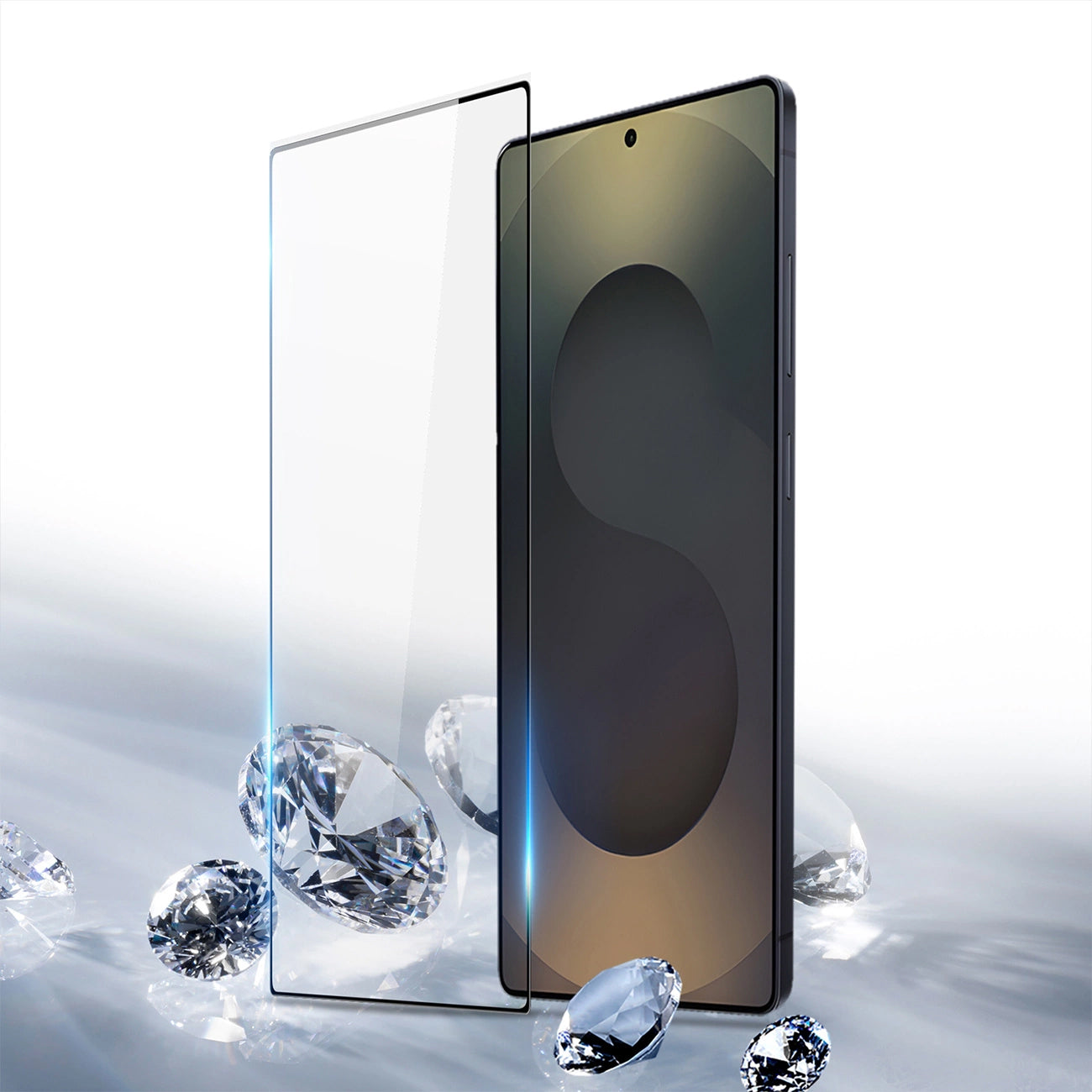 Privacy-näytönsuojakalvo DUX DUCIS Samsung Galaxy S25 Ultra S938:lle, Karkaistu lasi, Edge Glue