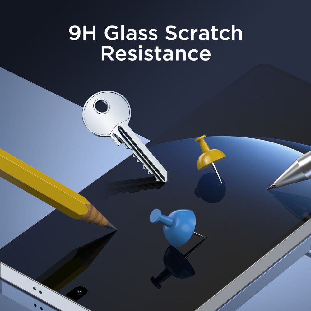 Tech-Protect näytönsuojakalvo Samsung Galaxy S26 S942:lle, karkaistu lasi, täysliima, 10 kappaleen setti