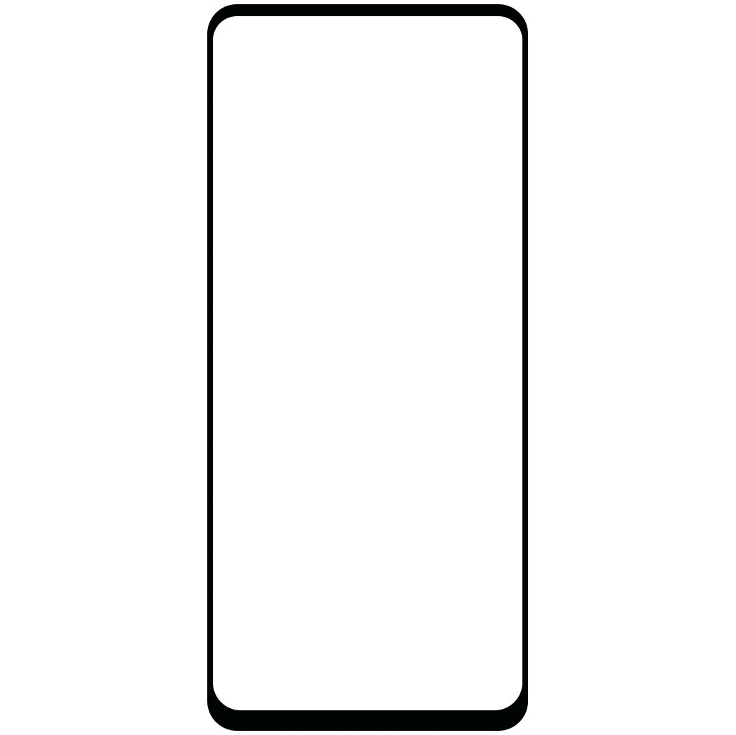BLUE Shield näytönsuoja Xiaomi Redmi Note 12S, Suojalasi, Täysliimaus, Koteloystävällinen, Musta, Musta 
