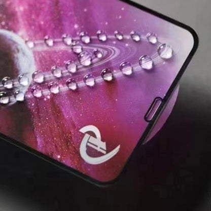 OEM-näytönsuoja Samsung Galaxy S23 S911 / S22 5G S901:lle, karkaistu lasi, täysi liima, 10 kappaleen setti, 9D, musta