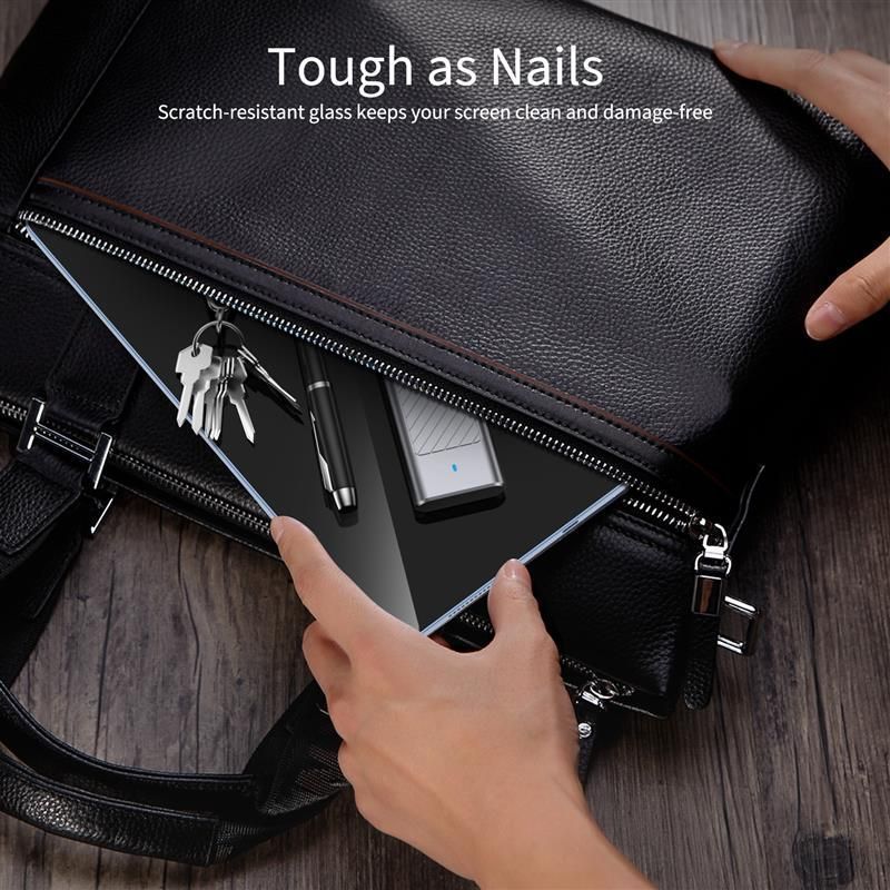 Tech-Protect FIT+ näytönsuojakalvo Samsung Galaxy Tab S11 Ultra / Tab S10 Ultra, karkaistu lasi, täysliima, 2 kappaleen setti, 2.5D