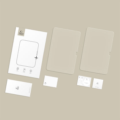 Tech-Protect FIT+ näytönsuojakalvo Samsung Galaxy Tab S11 Ultra / Tab S10 Ultra, karkaistu lasi, täysliima, 2 kappaleen setti, 2.5D