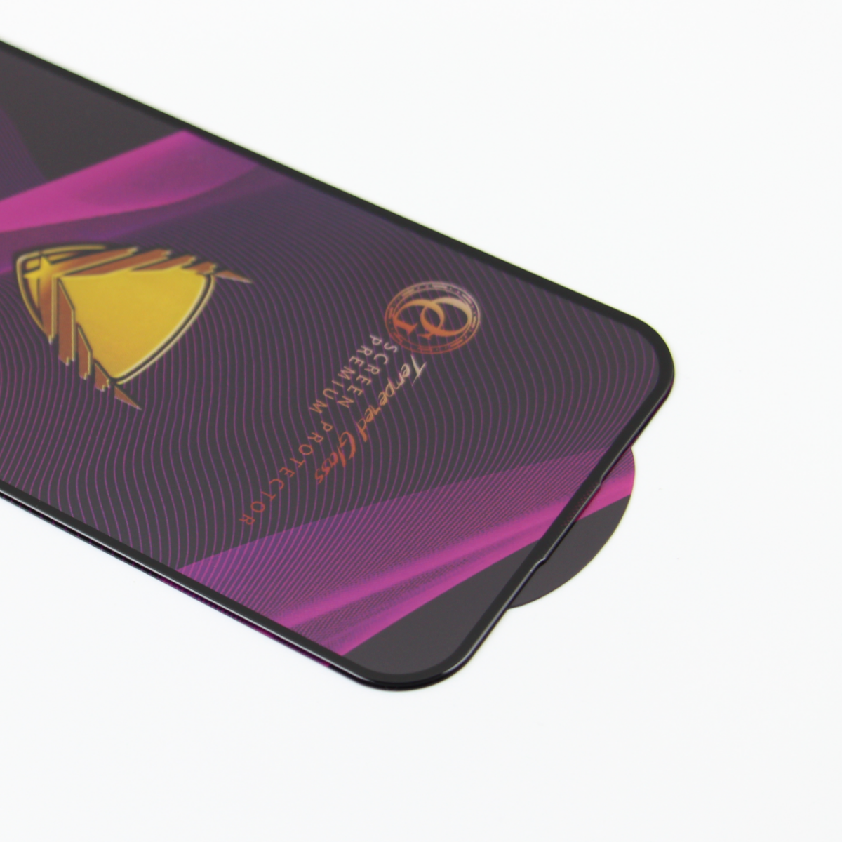 OG Premium näytönsuoja Samsung Galaxy A57 5G:lle, karkaistu lasi, täysiliimainen, 10 kappaleen setti