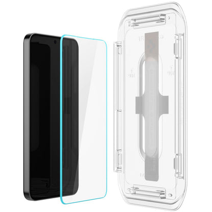 Spigen GlastR EZ FIT -suojakalvo Samsung Galaxy S25+ S936 / S24+ S926 -puhelimille, Panssarilasi, Täysliima, 2 kappaleen setti AGL07432