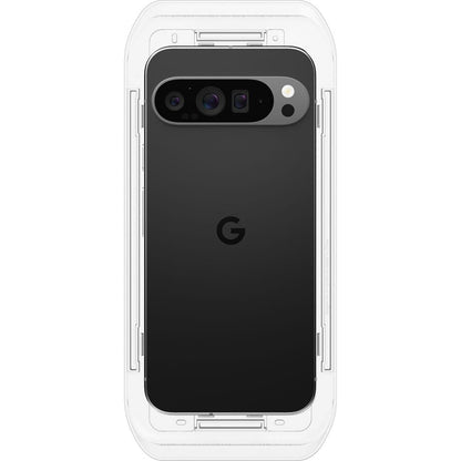 Spigen GlastR EZ FIT -suojakalvo Google Pixel 9 Pro XL:lle, Panssarilasi, Täysliima, 2 kappaleen setti AGL08445