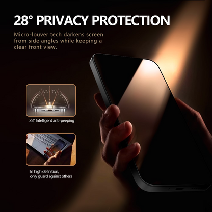 Privacy-suojakalvo Lereach Xiaomi 17T Pro:lle, karkaistu lasi, täysiliimainen, 2 kappaleen setti