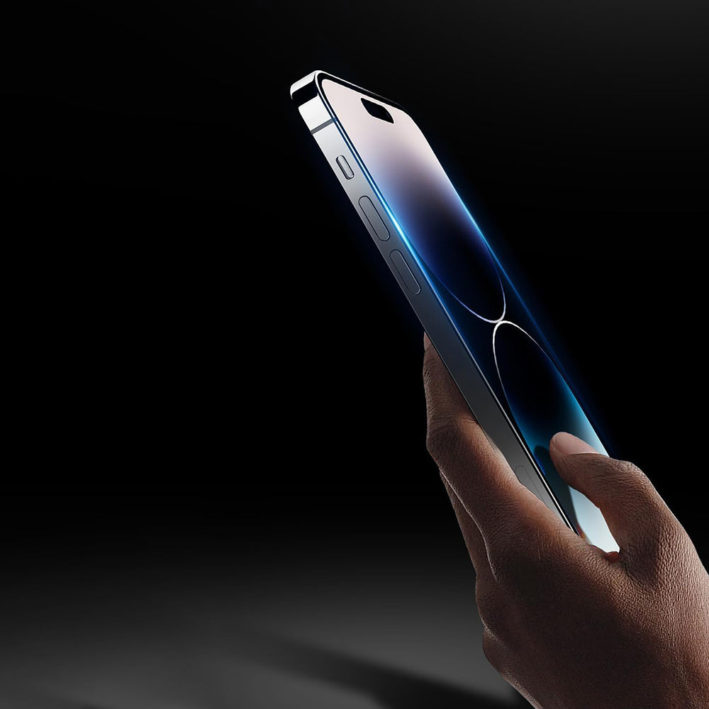 Anank 5X vahvistettu särönmisenesto näytönsuojakalvo Apple iPhone 17 Pro Max, karkaistu lasi, täysliima, 3D, musta
