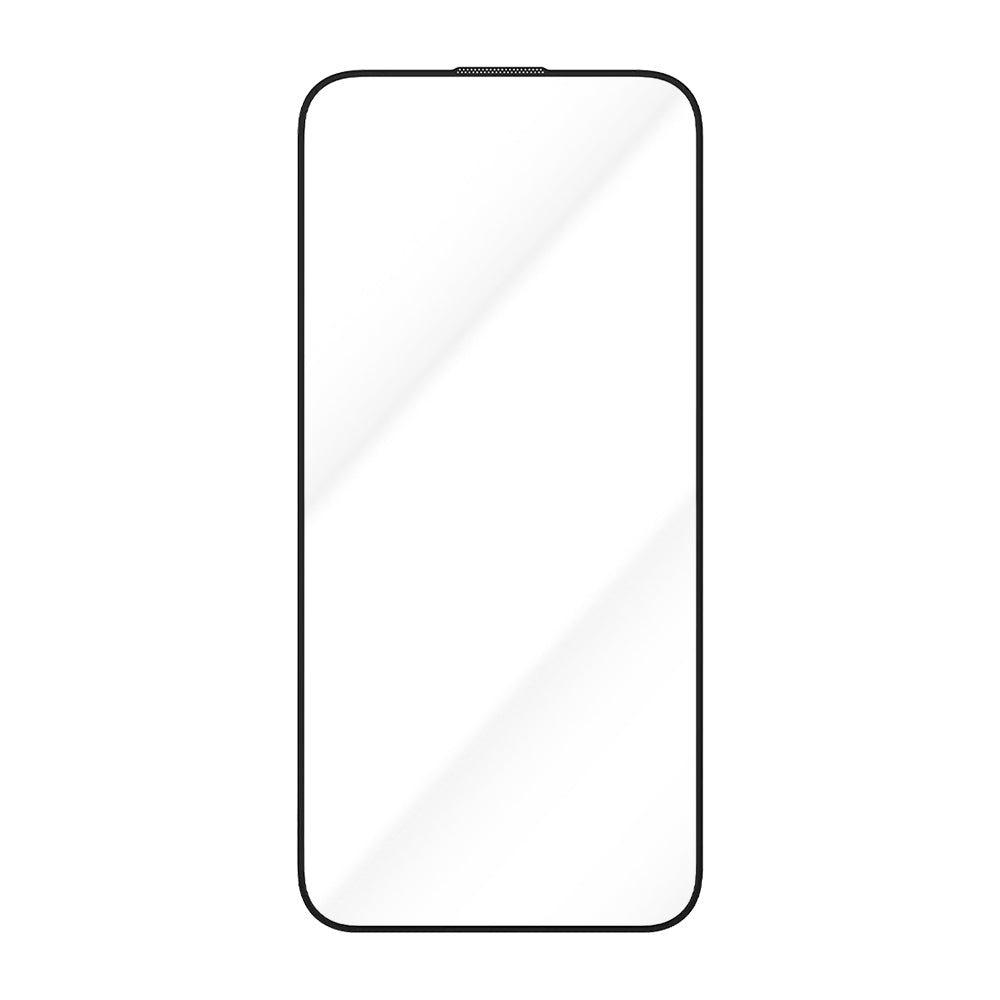Blueo Anti-Dust HD Applicator Pro -näytönsuoja Apple iPhone 15 Prolle, karkaistu lasi, täysiliimainen, musta