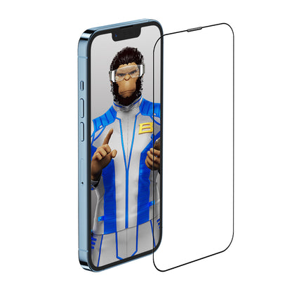 Blueo Anti-Reflective HD Applicator Pro -näytönsuoja Apple iPhone 16 Pro Maxille, karkaistu lasi, täyteeliimalla, musta