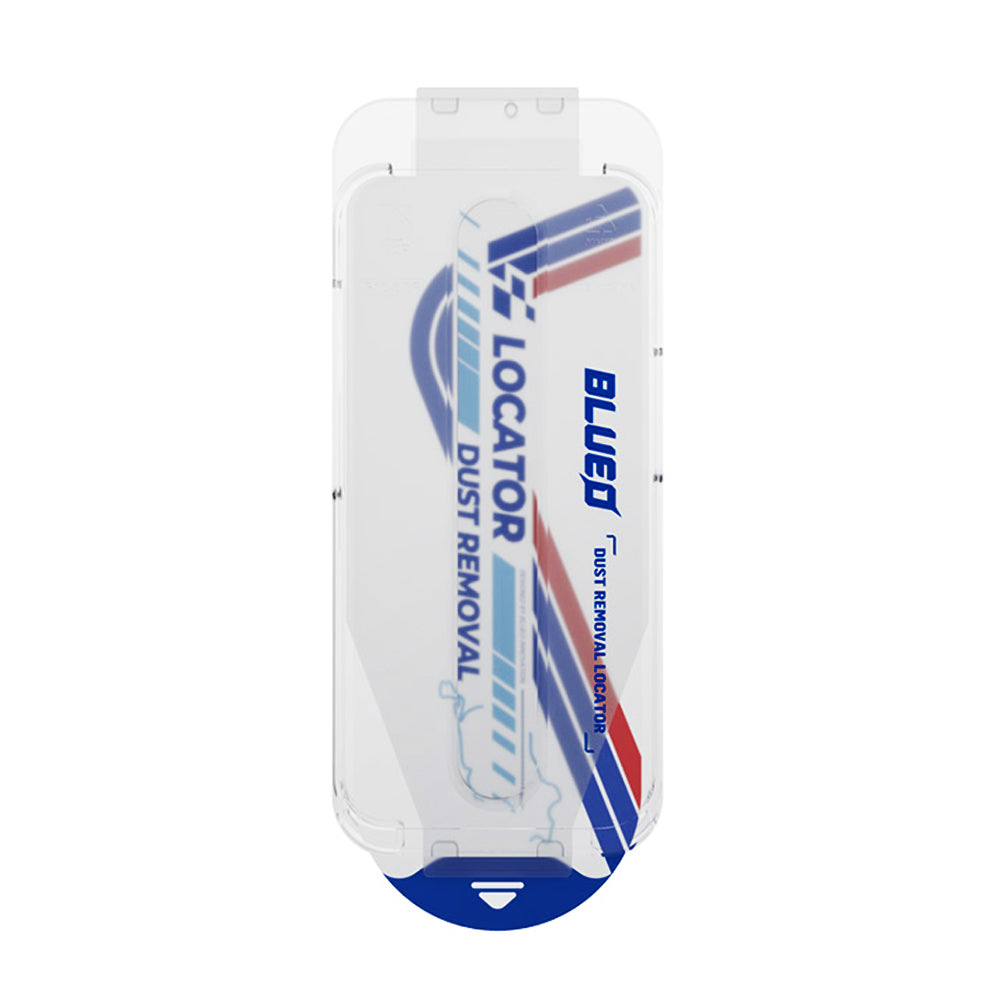 Blueo Anti-Reflective HD Applicator Pro -näytönsuoja Apple iPhone 16 Prolle, karkaistu lasi, täysiliimainen, musta