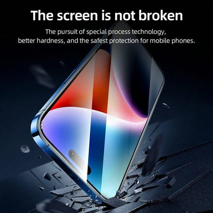 Blueo AR Applicator Pro -näytönsuoja Apple iPhone 16 Pro:lle, karkaistu lasi, täysiliimainen, 3D, musta