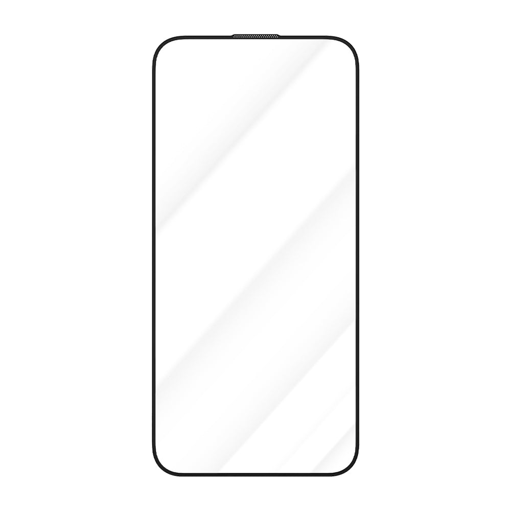 Blueo Crystal naarmuuntumaton suojakalvo Apple iPhone 16 Pro Maxille, karkaistu lasi, täysiliimainen, musta