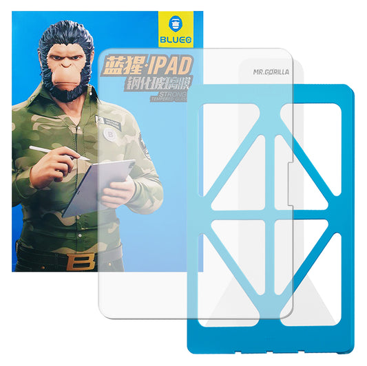 Blueo HD Applicator Pro -näytönsuoja Apple iPad Air (2022) / Pro 11 (2021) / Air (2020) -laitteille, karkaistu lasi, täysiliimainen