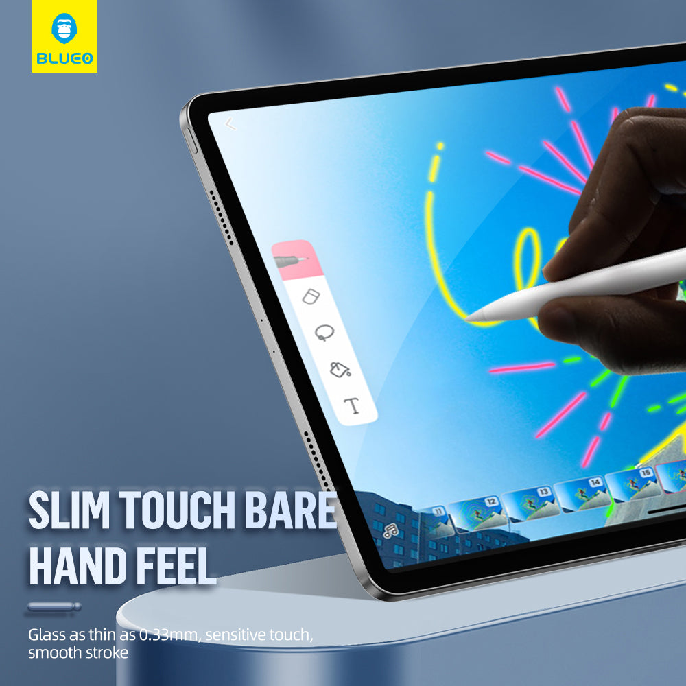 Blueo HD Applicator Pro -näytönsuoja Apple iPad Pro 11 (2024) -laitteelle, karkaistu lasi, täysliima