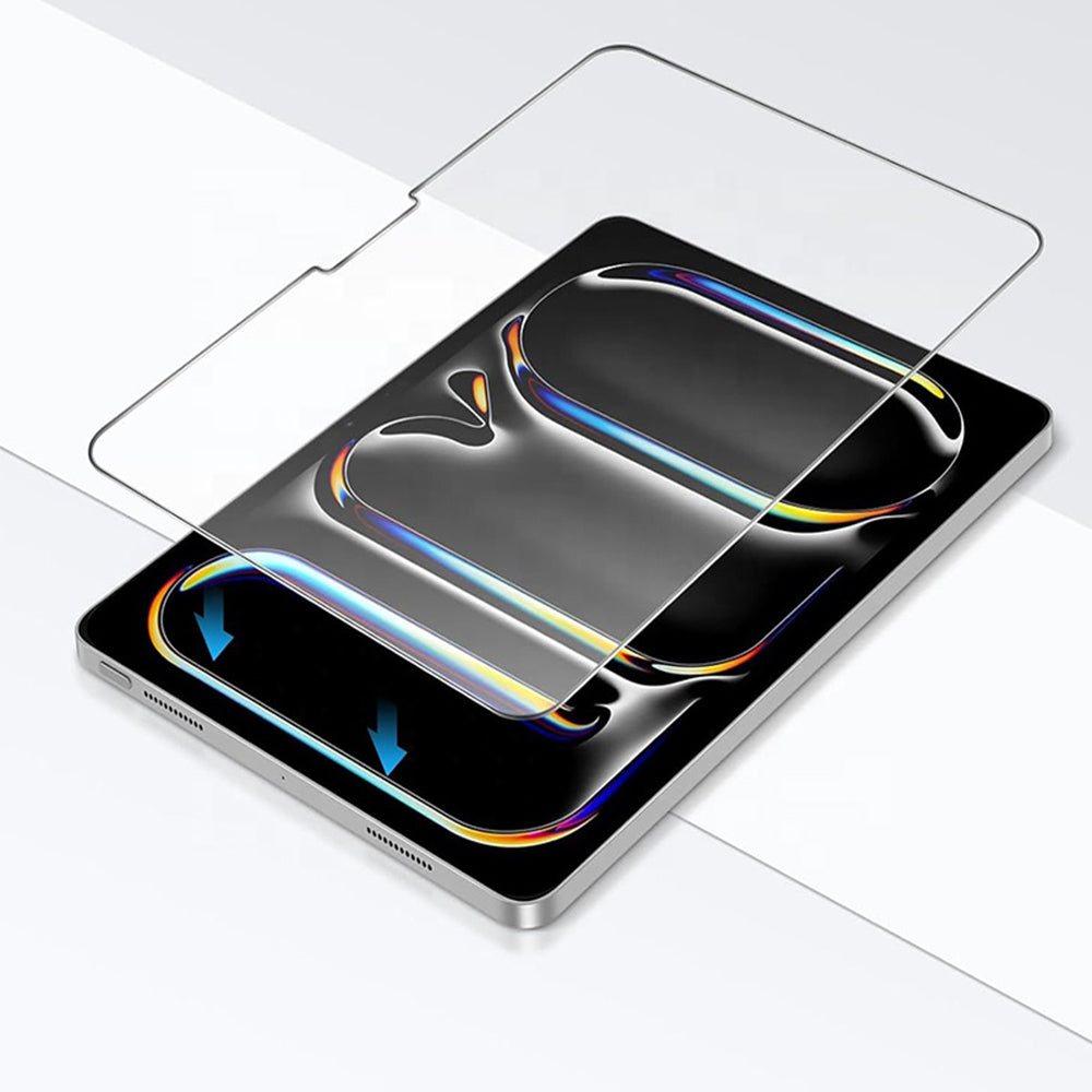 Blueo HD -näytönsuoja Apple iPad 9.7 (2017) -laitteelle, karkaistu lasi, täysiliimainen