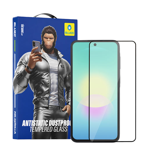 Blueo HD -näytönsuoja Samsung Galaxy A27 5G / A57 5G / A37 5G:lle, karkaistu lasi, täysiliimainen, 2.5D, musta