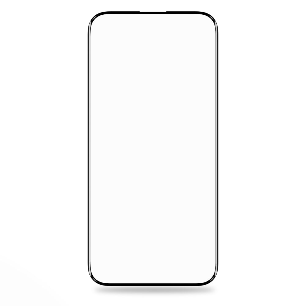 Blueo Silk HD -näytönsuoja Apple iPhone 16 / 15:lle, karkaistu lasi, täysiliimainen, 5 kappaleen setti, 2.5D, musta