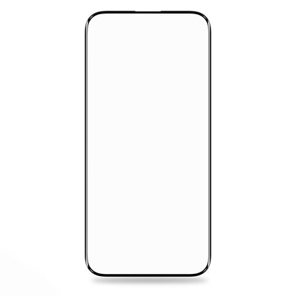 Blueo Silk HD -näytönsuoja Apple iPhone 16 / 15:lle, karkaistu lasi, täysiliimainen, 5 kappaleen setti, 2.5D, musta