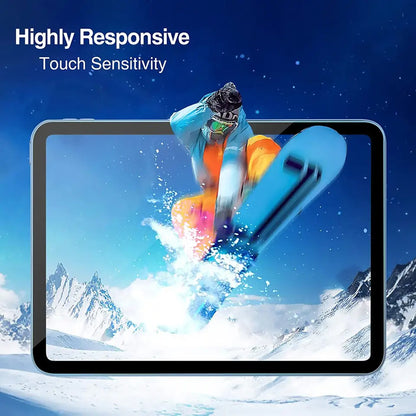 Clear Lito Classic -näytönsuoja Apple iPadille (2025) / (2022), karkaistu lasi, täysiliimainen, 2.5D