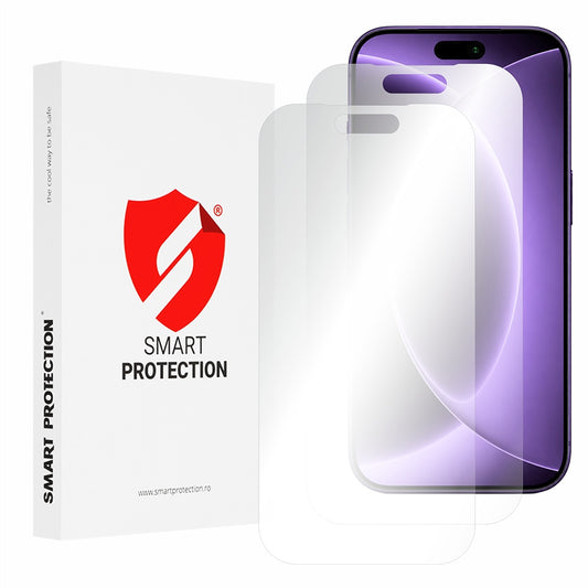 Smart Protection Premium Classic -näytönsuoja Apple iPhone 18 Prolle, muovia, 2 kappaleen setti