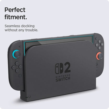 Techsuit SwitchAura Näytönsuoja-applikaattori Nintendo Switch 2:lle, Karkaistu lasi, 2 kappaleen setti