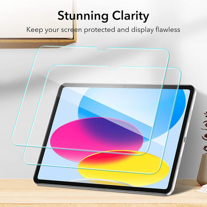 ESR-näytönsuojakalvo Apple iPadille (2025) / (2022), Panssarilasi, Full Glue, 2 kappaleen setti