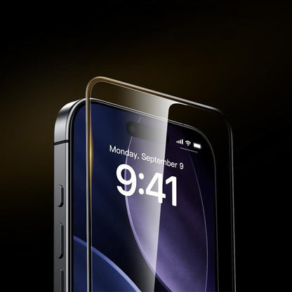 ESR UltraFit Armorite Pro -näytönsuojakalvo Apple iPhone 17 Pro Maxille, Panssarilasi, Full Glue, Musta