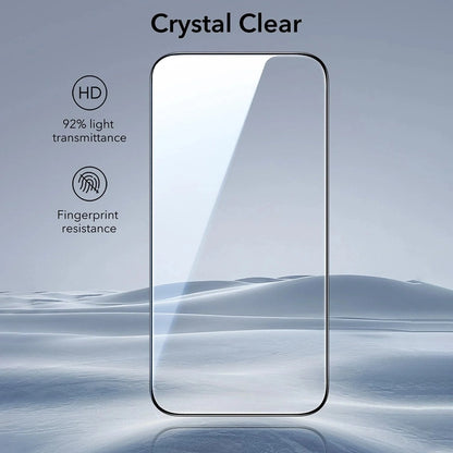 ESR UltraFit -näytönsuojakalvo Apple iPhone 17 Airille, Panssarilasi, Full Glue, 3 kappaleen setti
