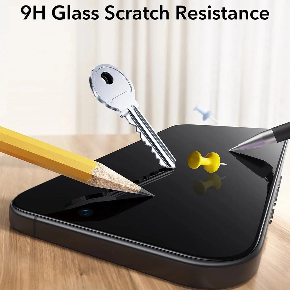 ESR UltraFit -näytönsuojakalvo Apple iPhone 17 Airille, Panssarilasi, Full Glue, 3 kappaleen setti
