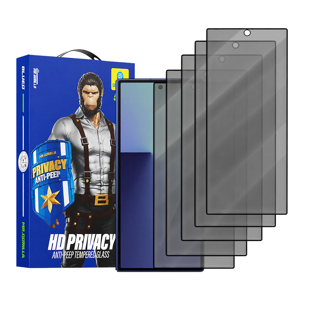 Blueo Anti-Peep Ulkoinen Näytön Suojakalvo Samsung Galaxy Z Fold8 Ultra F971:lle, Karkaistu Lasi, Täysi Liima, 5 kappaleen setti