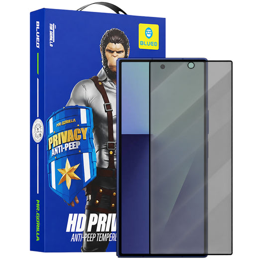Blueo Anti-Peep Ulkoinen Näytön Suojakalvo Samsung Galaxy Z Fold8 Ultra F976 / Z Fold7 F966, Karkaistu Lasi, Täysi Liima