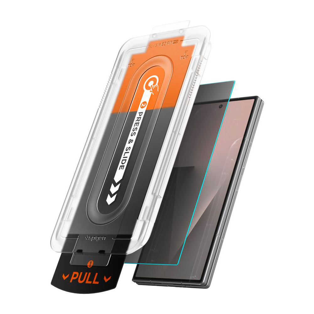Ulkoisen näytön suojakalvo Privacy Spigen GlastR EZ FIT Pro HD Samsung Galaxy Z Fold8 Ultra F976:lle, karkaistu lasi, täysiliimainen, 2 kappaleen setti
