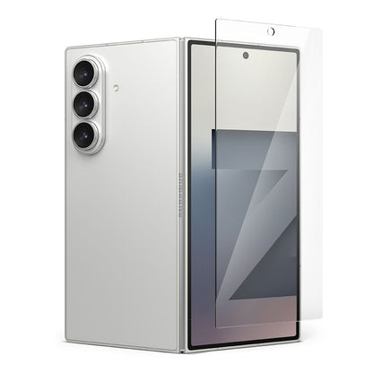 Ringke Easy Slide ulkoinen näytönsuojakalvo Samsung Galaxy Z Fold7 F966:lle, karkaistu lasi, täysliima, 2 kappaleen setti