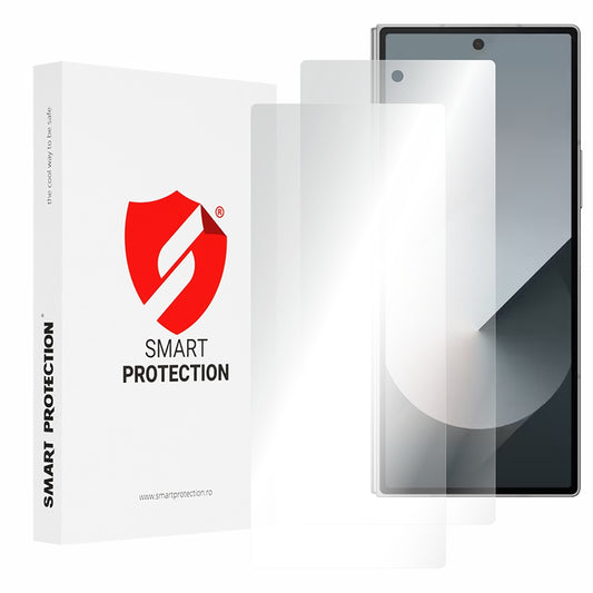 Smart Protection Premium Classic ulkoinen näytönsuoja Samsung Galaxy Z Fold7 F966:lle, muovia, 2 kappaleen setti