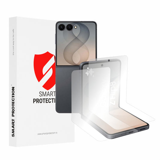 Sisäisen näytön suojakalvo Smart Protection Premium Classic Samsung Galaxy Z Flip8 F776:lle, muovia, 2 kappaleen setti