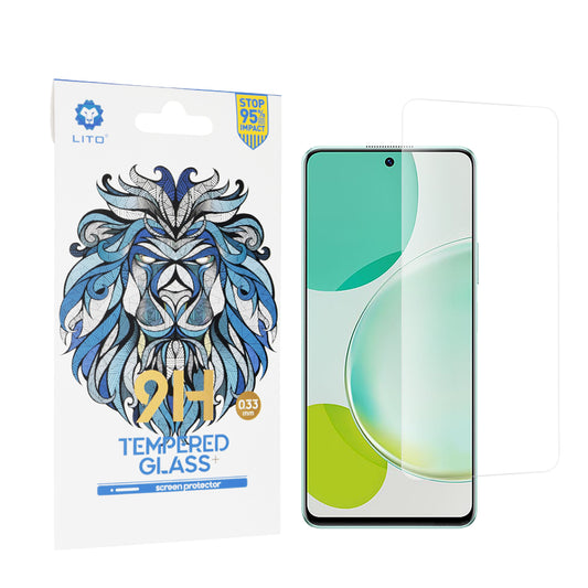 Lito Classic -näytönsuoja Huawei nova 11i:lle, karkaistu lasi, täysliimainen, 2.5D