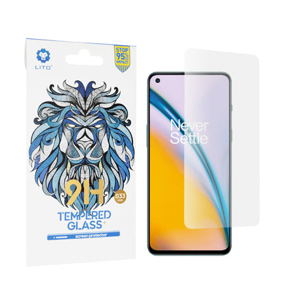 Lito Classic -näytönsuoja OnePlus Nord 2T / Nord CE 5G / Nord 2 5G:lle, karkaistu lasi, täysiliimainen, 2.5D