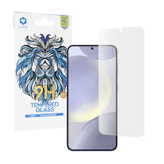 Lito Classic Ultra Thin -näytönsuoja Samsung Galaxy S25 Edge S937 / S25+ S936 / S24+ S926:lle, karkaistu lasi, täyteeliima, 2.5D