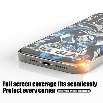 Lito D+ Max 300C Screen Protector for Apple iPhone 16 Plus, Tempered Glass, Full Glue