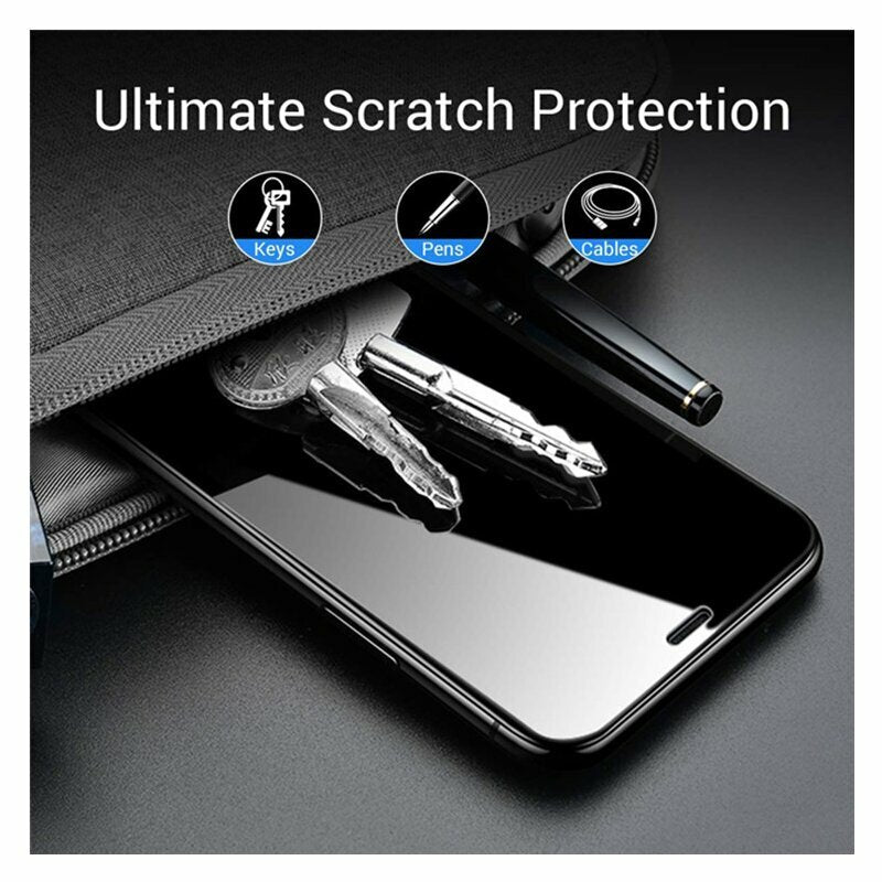 Suojakalvo Lito HD Pro Clear Apple iPhone 17 Prolle, Karkaistu lasi, Full Glue, Musta