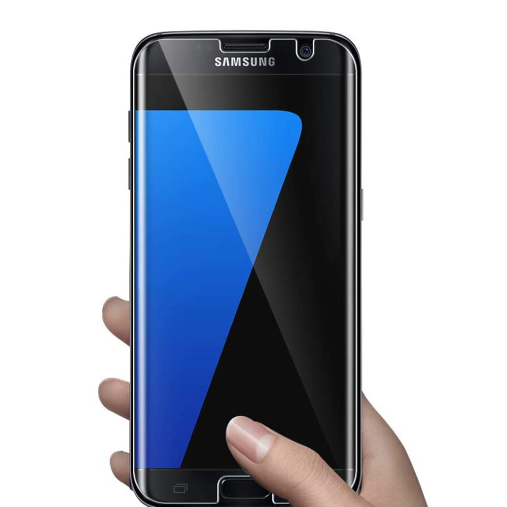 Lito-näytönsuoja Samsung Galaxy S7 edge G935:lle, karkaistu lasi, UV-liima, 3D