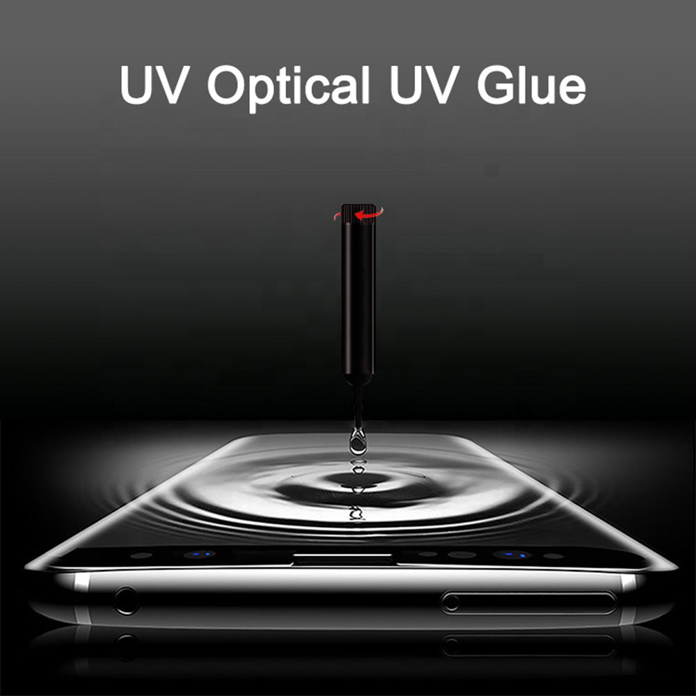 Lito-näytönsuoja Samsung Galaxy S7 edge G935:lle, karkaistu lasi, UV-liima, 3D