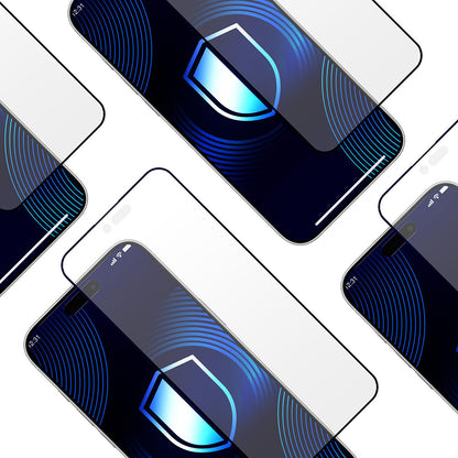 Suojakalvo Matte 3MK HardGlass Max Apple iPhone 17 Air:lle, Panssarilasi, Full Glue, Musta