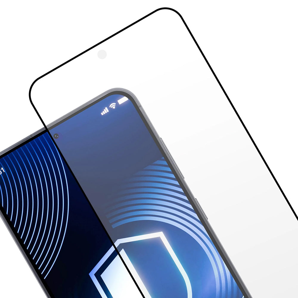 Suojakalvo Matte 3MK Max Samsung Galaxy S26 Plus -puhelimelle, Panssarilasi, Full Glue, Musta