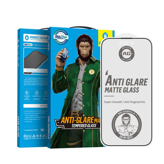 Suojakalvo Matte Blueo Anti-Glare Apple iPhone 17 Air, Panssarilasi, Full Glue