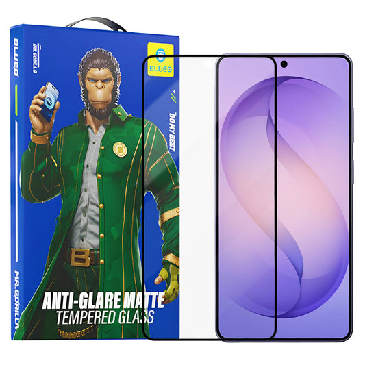 Suojakalvo Matte Blueo Anti-Glare Samsung Galaxy S26 Ultra S948:lle, Panssarilasi, Full Glue, Musta