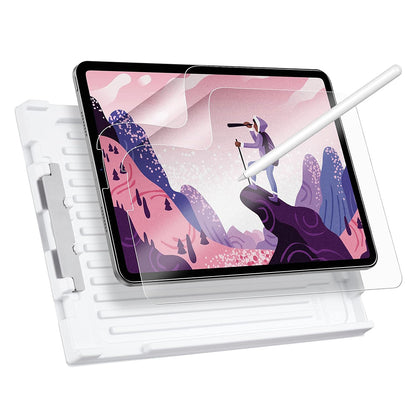 Suojakalvo Matte ESR Paper Feel Apple iPad Pro 12.9 (2022) / Pro 12.9 (2021) / Pro 12.9 (2020) -laitteille, Muovi, 2 kappaleen setti