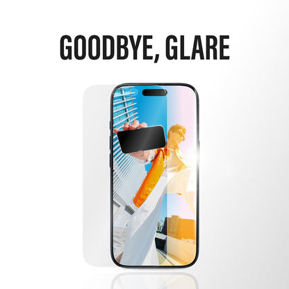 Mattapintainen PanzerGlass Armor EasyAligner -näytönsuojakalvo Apple iPhone 17 Pro Max -puhelimelle, Turvalasi, Täysliima