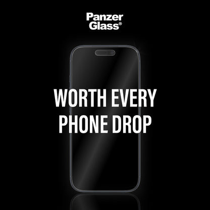 Mattapintainen PanzerGlass Armor EasyAligner -näytönsuojakalvo Apple iPhone 17 Pro Max -puhelimelle, Turvalasi, Täysliima